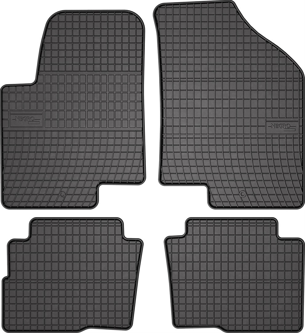 Rubber car mats for Kia Soul 2009-2013 4pcs Frogum