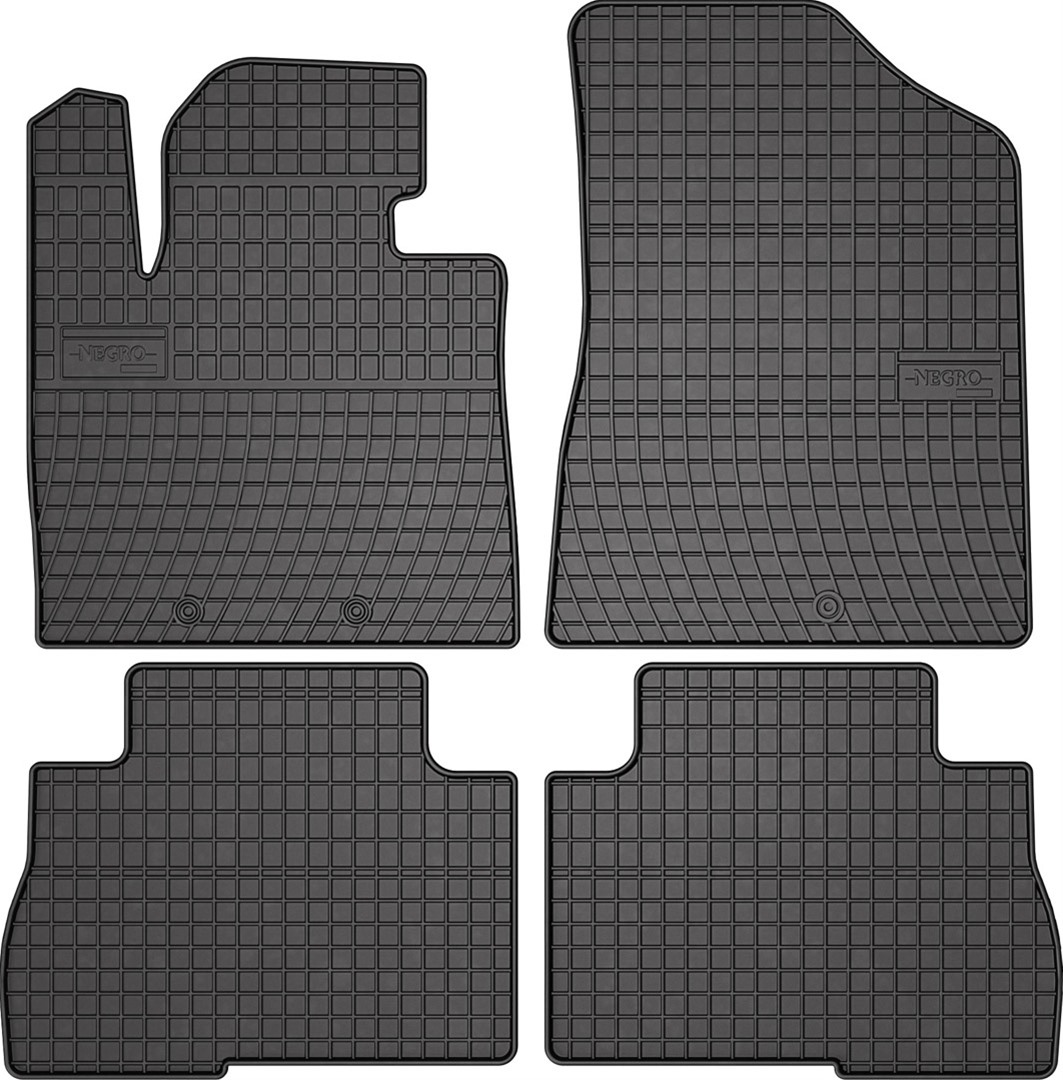 Rubber car mats for Kia Sorento 2012-2014 4pcs Frogum