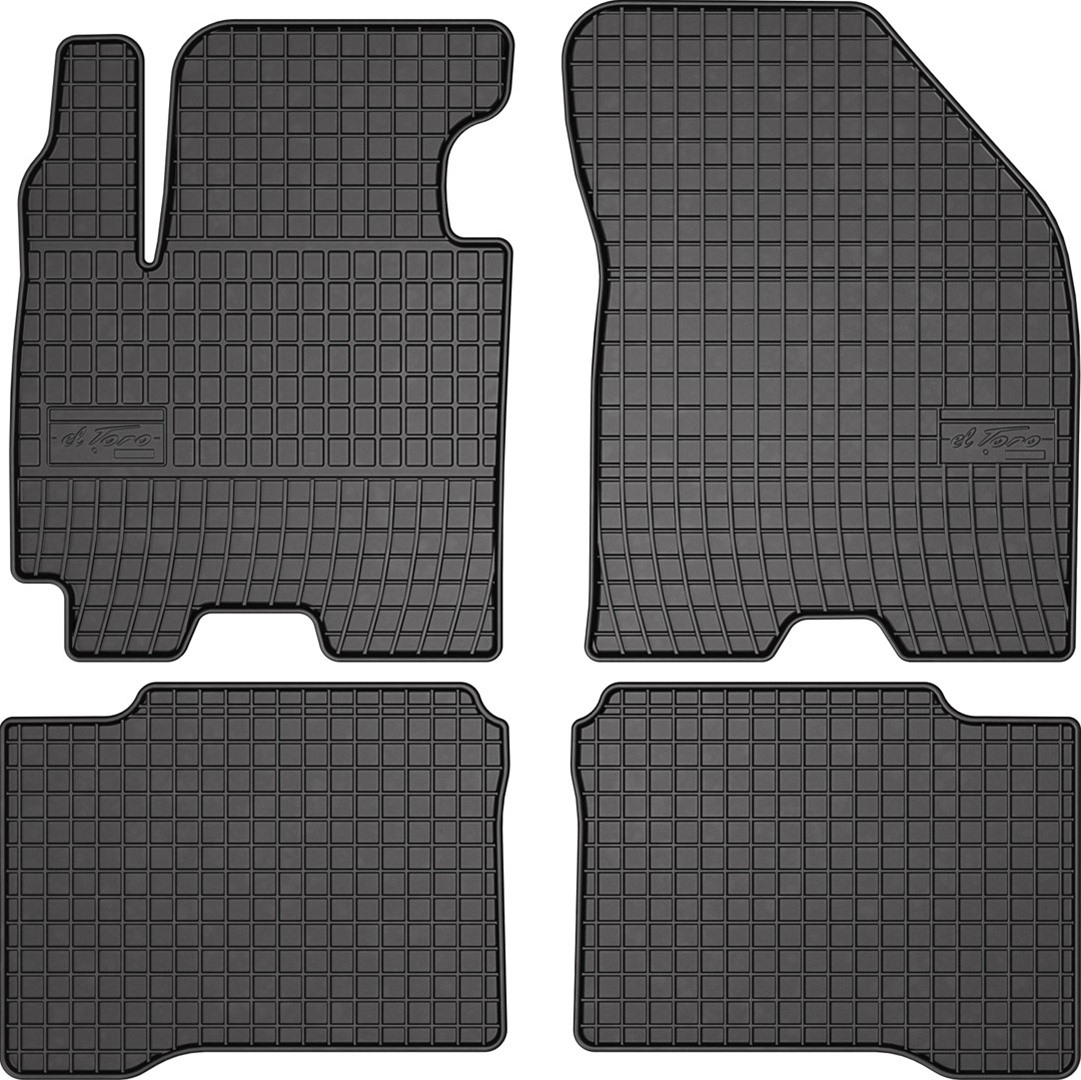 Rubber car mats for Suzuki Swift 2017-> 4pcs (401952) Frogum