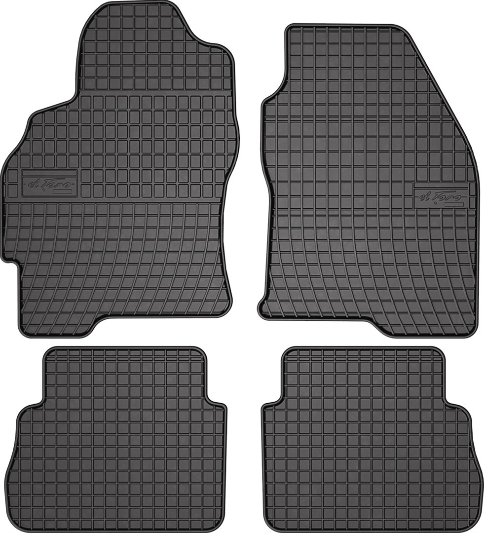 Rubber car mats for Ford Mondeo 1992-2000 4pcs Frogum