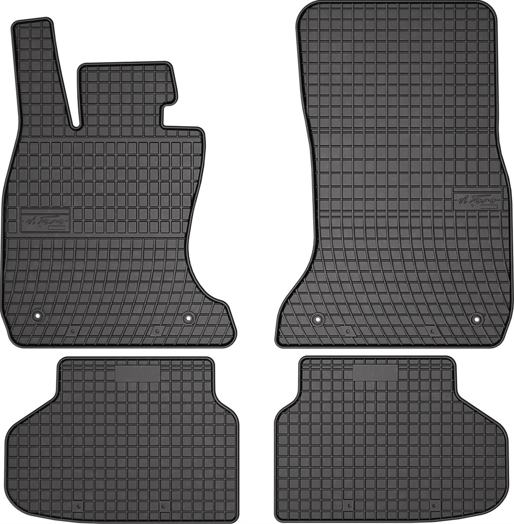 Rubber car mats for BMW Series 7 F01 2008-2015 4pcs Frogum