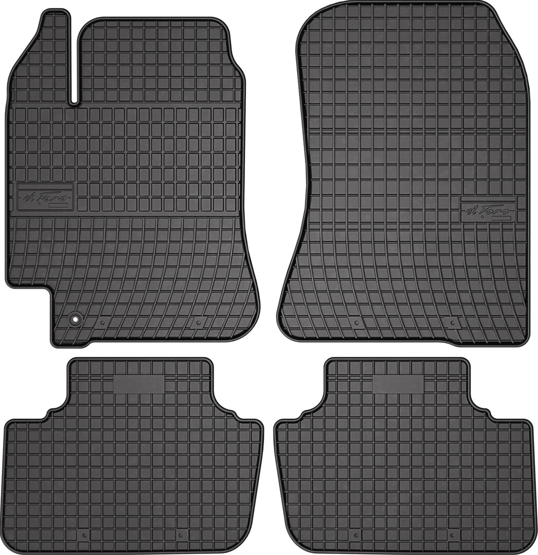 Rubber car mats for Lexus IS 200 2008-2015 4pcs Frogum
