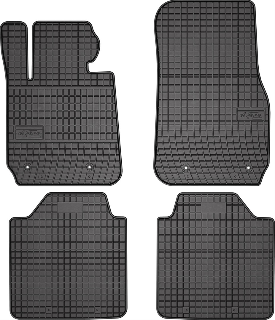 Rubber car mats for BMW Seria 3 F34 Gran Turismo 2011-2019 4pcs Frogum