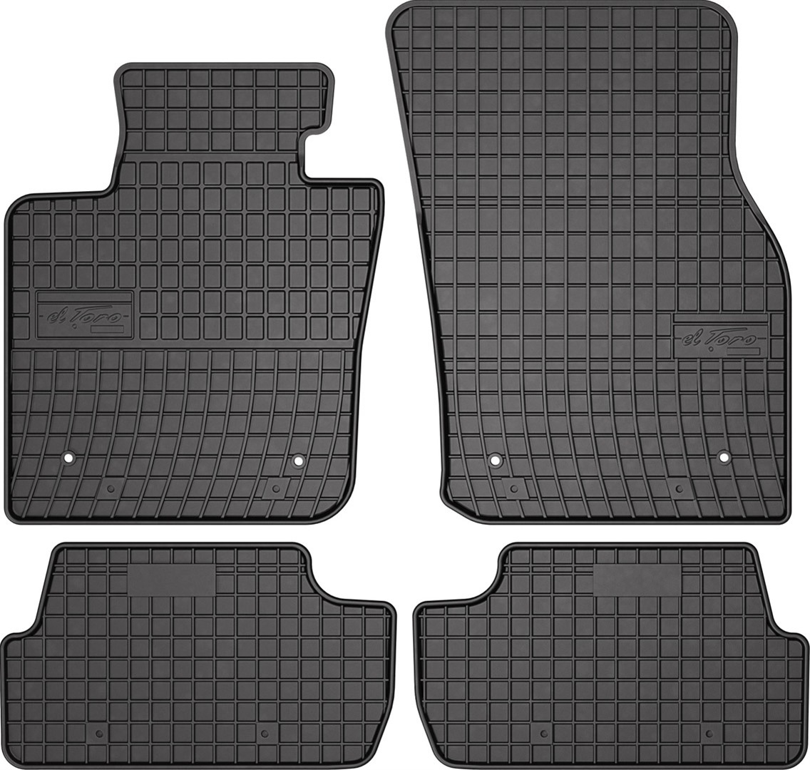 Rubber car mats for Mini Cooper 2014-> 4pcs Frogum