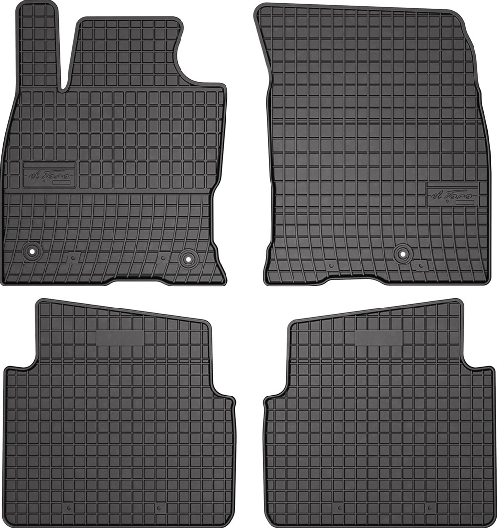 Rubber car mats for Ford Kuga 2019->  4pcs Frogum