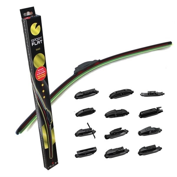 Car wipers 2pcs set VW Touran (with side arms of parallel movement) 2003-2010 driver's 600mm passenger's 450mm Imuri