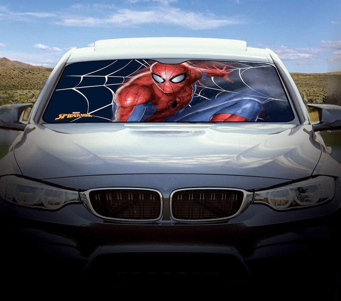 Ηλιοπροστασία Αυτοκινήτου 130x70cm Spiderman 1τμχ Colzani