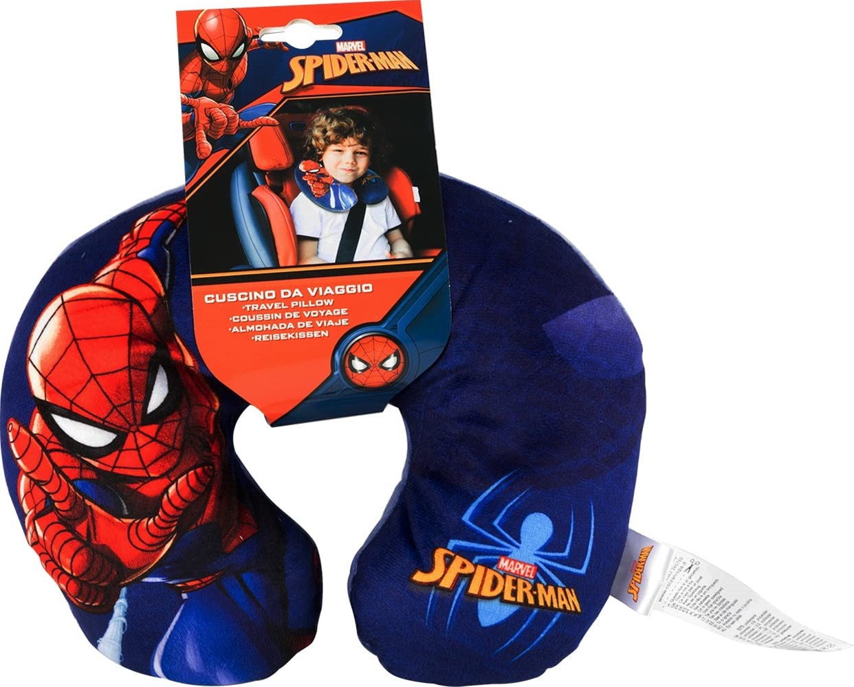 Μαξιλαράκι Ταξιδιού Παιδικό Spiderman 1τμχ Colzani