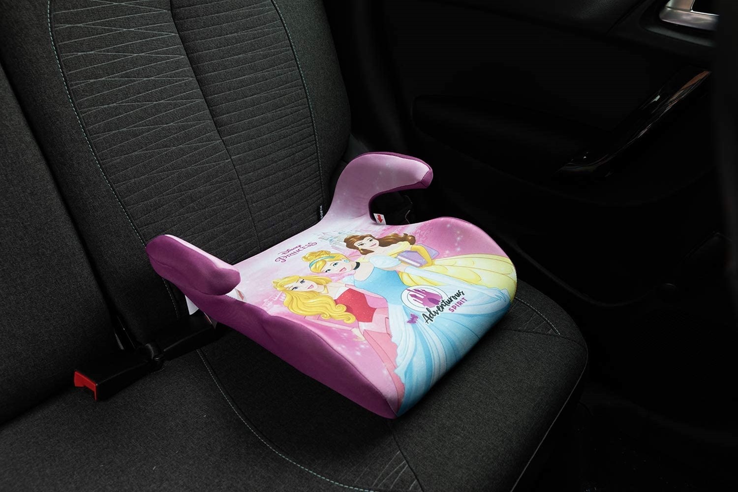 Καθισματάκι Αυτοκινήτου Booster Παιδικό 15-36kg Princess Cinderella - Belle - Sleeping Beauty 1τμχ Colzani
