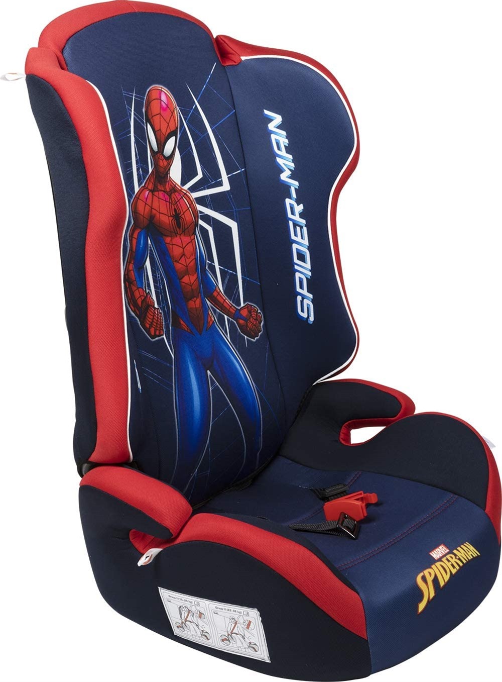 Καθισματάκι Αυτοκινήτου Παιδικό 15-36kg Spiderman 1τμχ Colzani