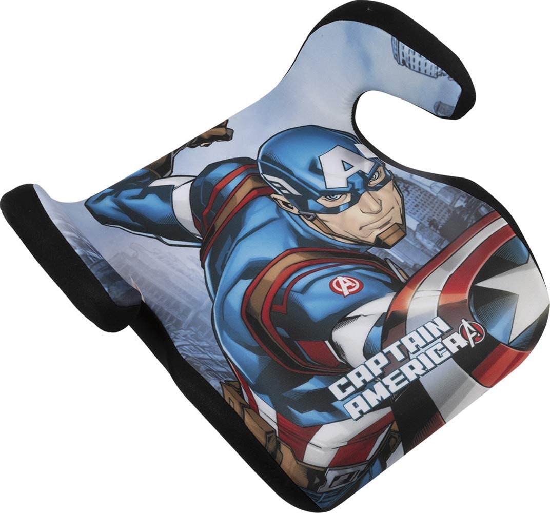 Καθισματάκι Αυτοκινήτου Booster Παιδικό 15-36kg Captain America 1τμχ Colzani