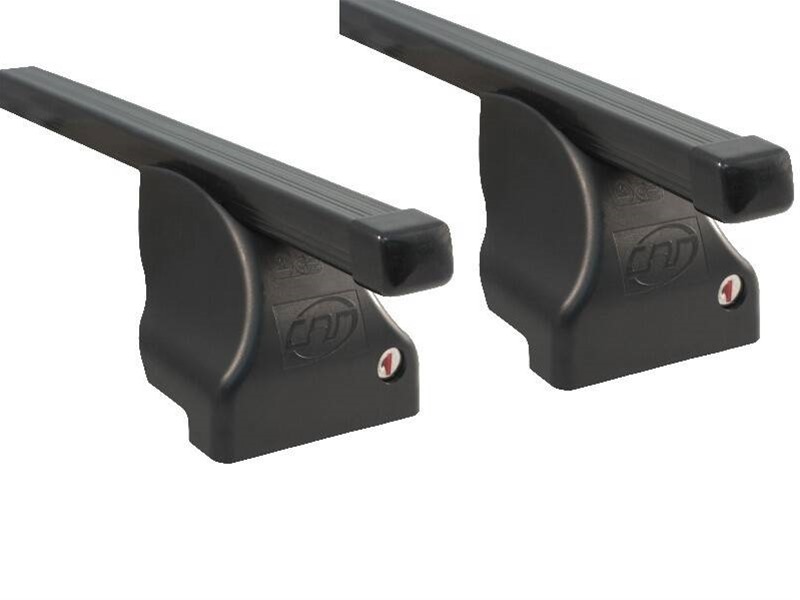 Σετ Μπάρες Οροφής Σιδερένιες με τα πόδια 112εκ για Toyota Aygo 5D 2014-2021 2τμχ Cube Cam