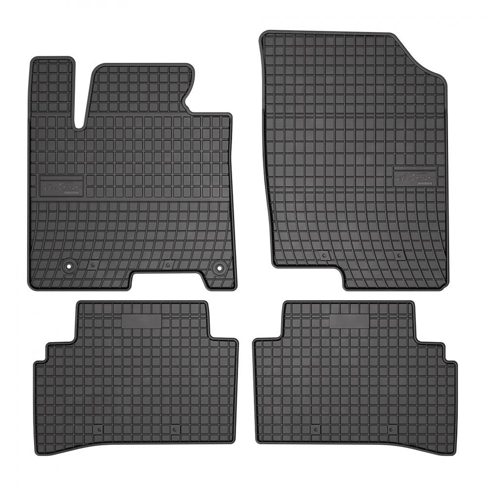Rubber car mats for Hyundai Tucson 2020->  4pcs Frogum