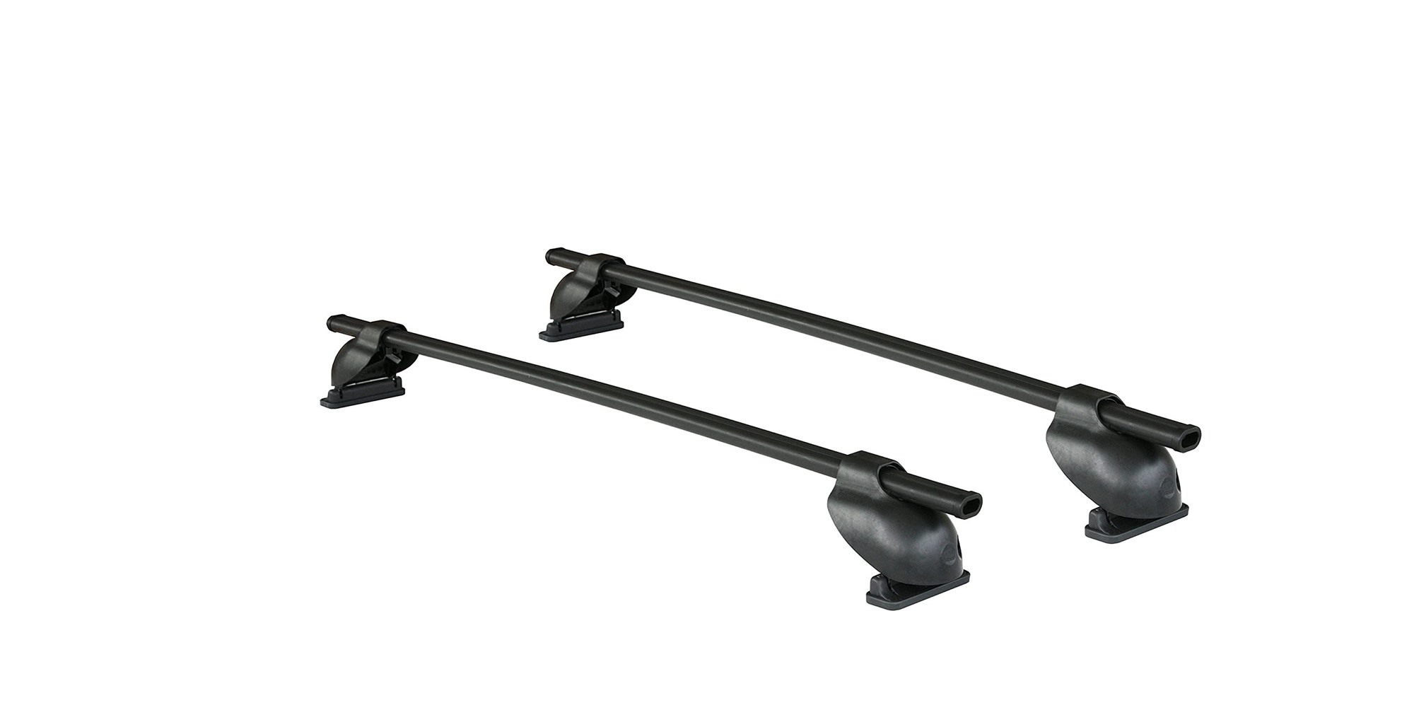 Iron car roof bars with Logico feet and 50kg endurance 112 cm Audi A4 2008-2015 Cam