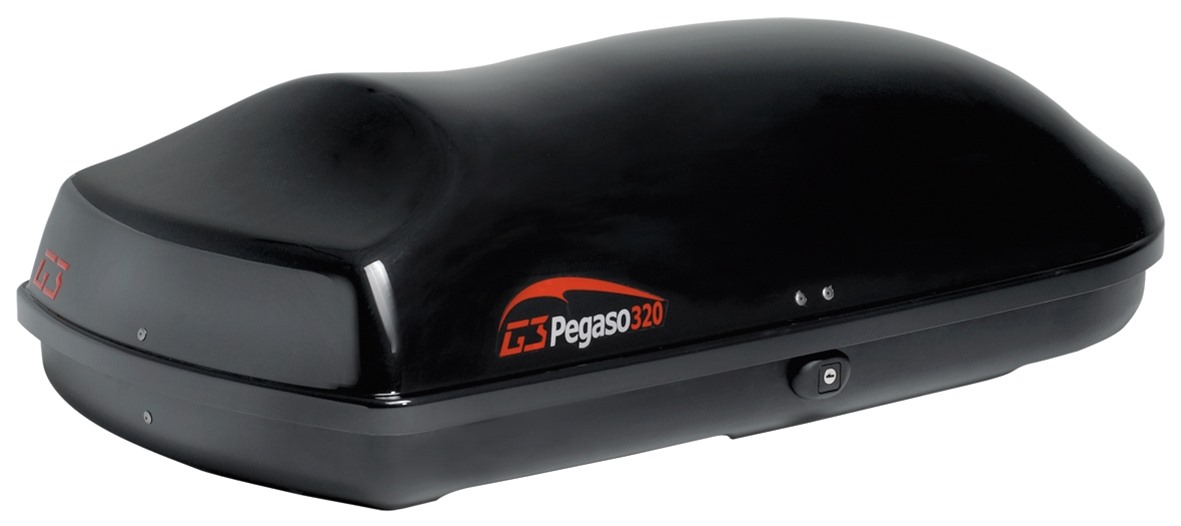Roof box Pegaso 4 silver 340lt 1pc G3